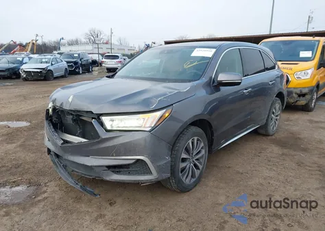 2020 Acura Mdx Standard z USA, uszkodzony, nr VIN 5J8YD4H38LL045981
